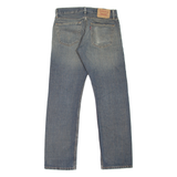 LEVI'S 514 Jeans Mens Blue Slim Straight Stone Wash W30 L30