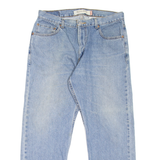 LEVI'S 505 Jeans Mens Blue Regular Straight Stone Wash W32 L29