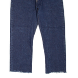 LEVI'S 501 BIG E Jeans Womens Blue Regular Straight W33 L25