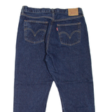 LEVI'S 501 BIG E Jeans Womens Blue Regular Straight W33 L25