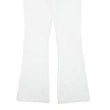 LEVI'S Superlow Womens Trousers White Regular Flared W29 L30