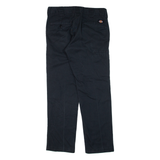 DICKIES Workwear Mens Trousers Black Slim Tapered W30 L30