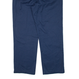 DICKIES Workwear Mens Trousers Blue Regular Straight W36 L30