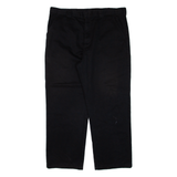 DICKIES Workwear Mens Trousers Black Regular Straight W40 L28