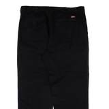 DICKIES Workwear Mens Trousers Black Regular Straight W40 L28