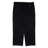 DICKIES Workwear Mens Trousers Black Regular Straight W40 L28