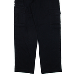DICKIES Cargo Workwear Mens Trousers Black Regular Straight W30 L30