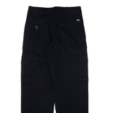 DICKIES Cargo Workwear Mens Trousers Black Regular Straight W30 L30