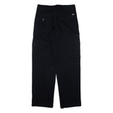 DICKIES Cargo Workwear Mens Trousers Black Regular Straight W30 L30