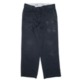 DICKIES 874 Workwear Mens Trousers Black Regular Straight W31 L26