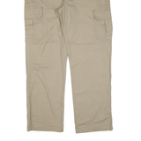 DICKIES Cargo Workwear Mens Trousers Beige Regular Straight W36 L32