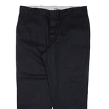 DICKIES 874 Workwear Mens Trousers Black Regular Straight W38 L27