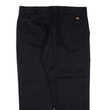 DICKIES 874 Workwear Mens Trousers Black Regular Straight W38 L27