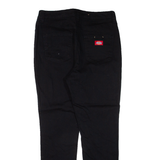 DICKIES Womens Trousers Black Slim Skinny W30 L27