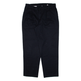 DICKIES Workwear Mens Trousers Black Regular Tapered W34 L29