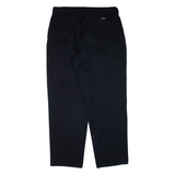 DICKIES Workwear Mens Trousers Black Regular Tapered W34 L29