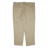 DICKIES 874 Workwear Mens Trousers Beige Regular Straight W44 L30