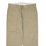 DICKIES Workwear Mens Trousers Beige Regular Straight W38 L25