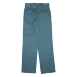 DICKIES Skateboarding Mens Trousers Blue Regular Straight W28 L32