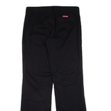 DICKIES Workwear Womens Trousers Black Regular Bootcut W30 L31