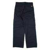 DICKIES Cargo Workwear Mens Trousers Black Relaxed Straight W29 L29