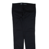 DICKIES Womens Trousers Black Slim Skinny W29 L31