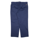 DICKIES 874 Workwear Mens Trousers Blue Regular Straight W38 L29