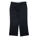 TOMMY HILFIGER Womens Trousers Black Regular Straight W30 L23