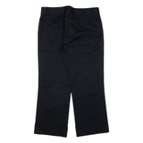 TOMMY HILFIGER Womens Trousers Black Regular Straight W30 L23