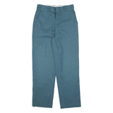 DICKIES X URBAN OUTFITTERS Womens Trousers Blue Regular Straight W26 L26