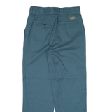 DICKIES X URBAN OUTFITTERS Womens Trousers Blue Regular Straight W26 L26