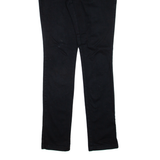 DICKIES Workwear Womens Trousers Black Slim Skinny W29 L31