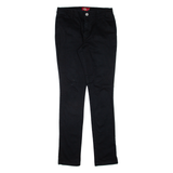DICKIES Workwear Womens Trousers Black Slim Skinny W29 L31