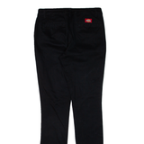 DICKIES Workwear Womens Trousers Black Slim Skinny W29 L31