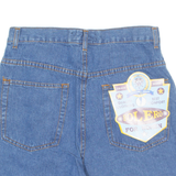 BOLERO Womens Denim Shorts Blue M W28