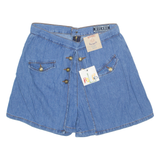 BOLERO Womens Denim Shorts Blue S W26