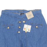 BOLERO Womens Denim Shorts Blue M W29