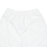 REEBOK Mesh Lined Mens Sports Shorts White L W31