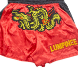 Thai Boxing Mens Sports Shorts Red L W29