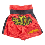 Thai Boxing Mens Sports Shorts Red L W29