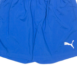 PUMA Mens Sports Shorts Blue M W27