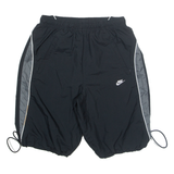 NIKE Mesh Lined Mens Sports Shorts Black S W27