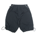 NIKE Mesh Lined Mens Sports Shorts Black S W27