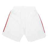 ADIDAS Manchester United FC Mens Sports Shorts White S W26