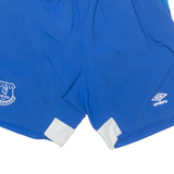 UMBRO Everton FC Mesh Lined Mens Sports Shorts Blue M W28