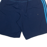 ADIDAS Mesh Lined Mens Swimming Shorts Blue M W29