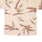 PEARL Mens Hawaiian Shirt Pink Floral L