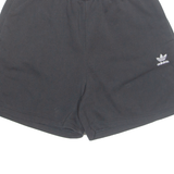 ADIDAS Womens Casual Shorts Black UK 4 W24