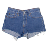 LEVI'S 501 Womens Denim Shorts Blue S W28
