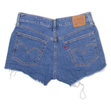 LEVI'S 501 Womens Denim Shorts Blue S W28